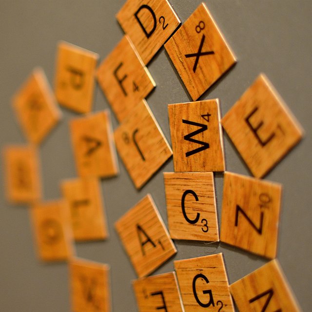 Scrabble Magnetic Refrigerator Tiles