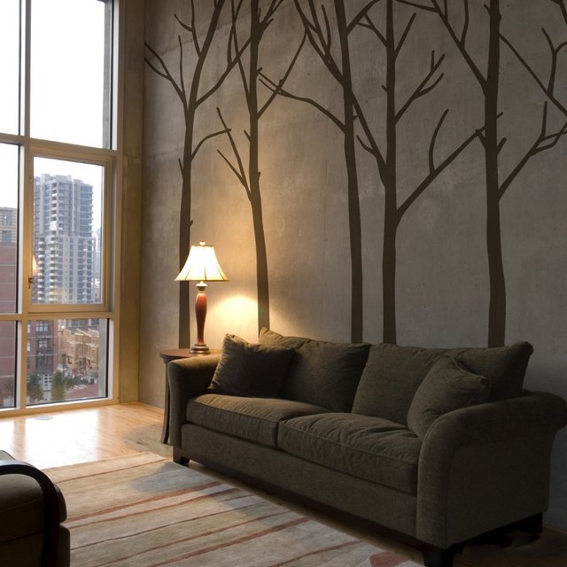 Winter Trees Wall Stickers