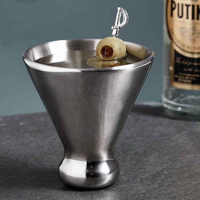 Ice Free Martini Glass