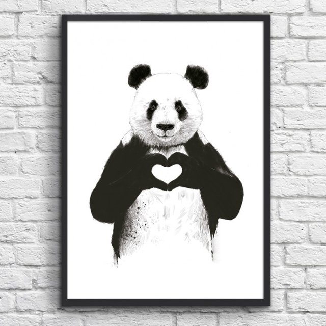 All You Need is Love Print by Balázs Solti