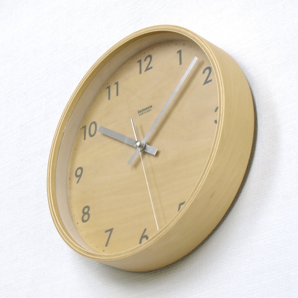 Lemnos Plywood S Wall Clock