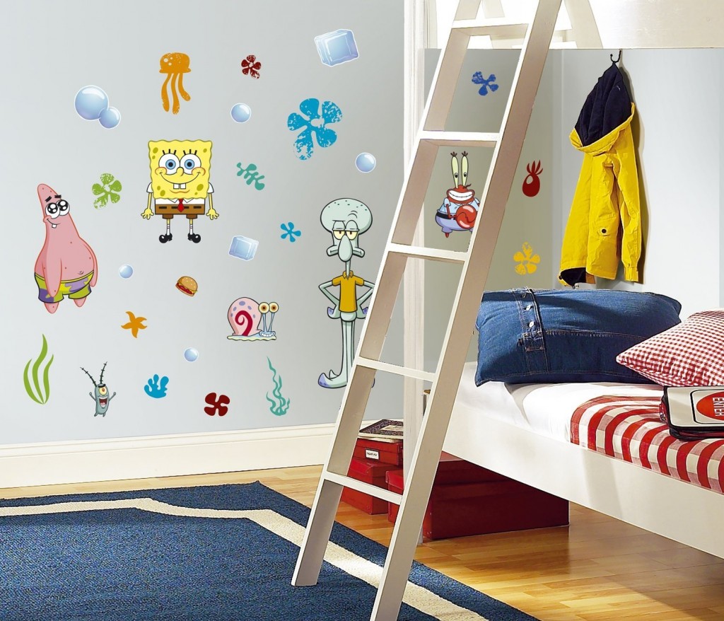 SpongeBob Squarepants Peel & Stick Wall Decals