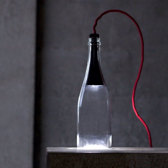 Bottle Torch Lamp by L’Atelier d’exercices