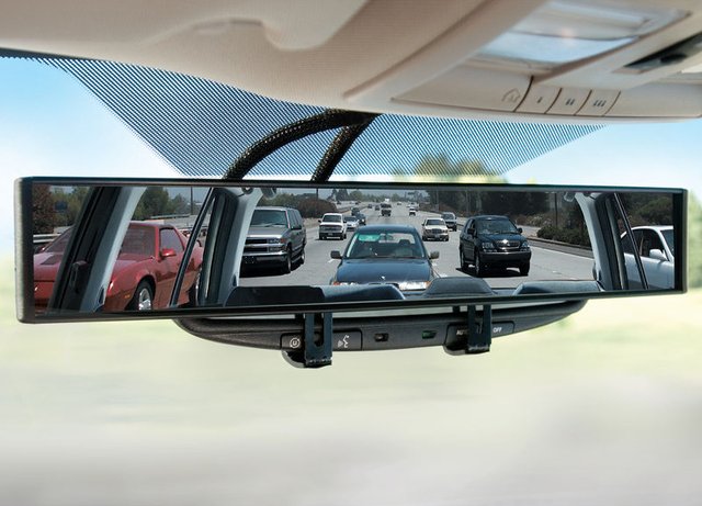 The No Blind Spot Rear View Mirror