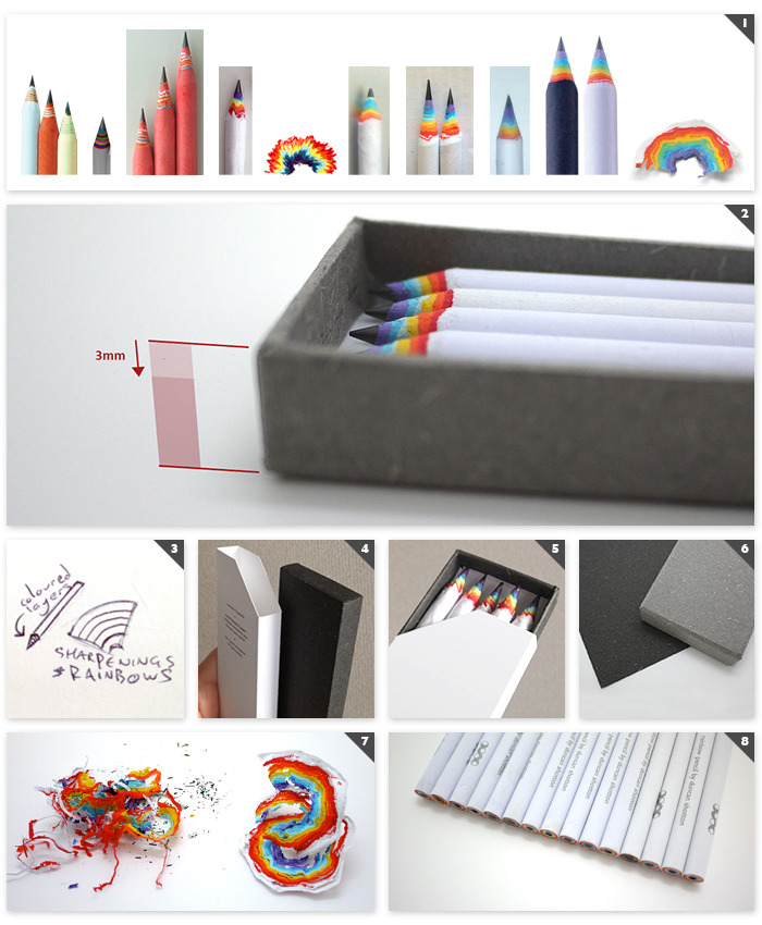 Rainbow Pencils