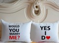 Would You Marry Me Wedding Pillow Covers