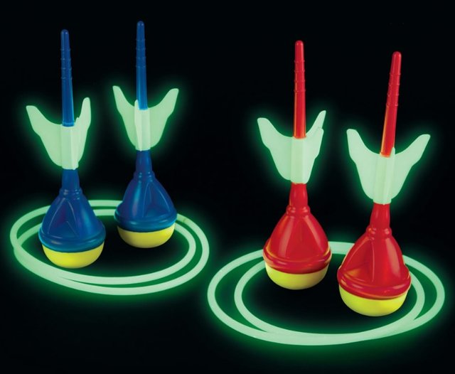 The Glow in the Dark Lawn Darts