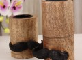 Moustache Pillar Tea Candle Holder