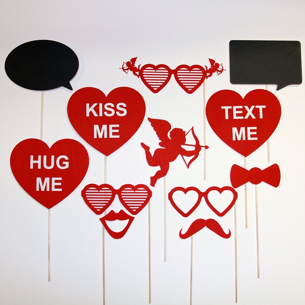 Valentines Day Photo Booth Props