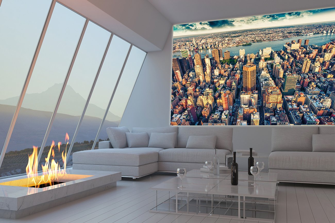 New York Skyline Photo Wallpaper