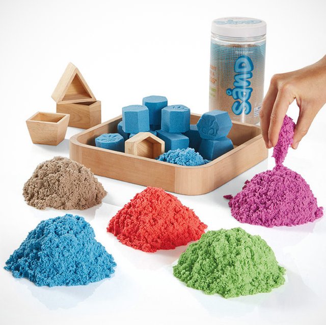 Colored Kinetic Sand