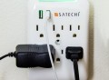 Satechi Slim Surge Protector White 2.4 amp Output