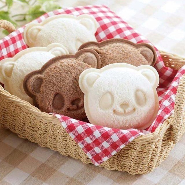 Shoku Panda Sandwich Mold