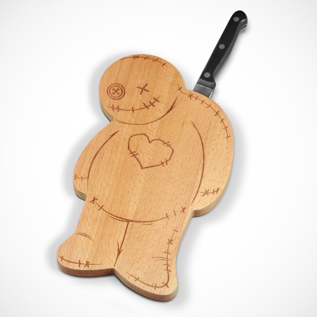 Ouch Voodoo Cutting Board