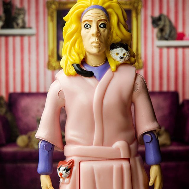 Crazy Cat Lady Action Figure