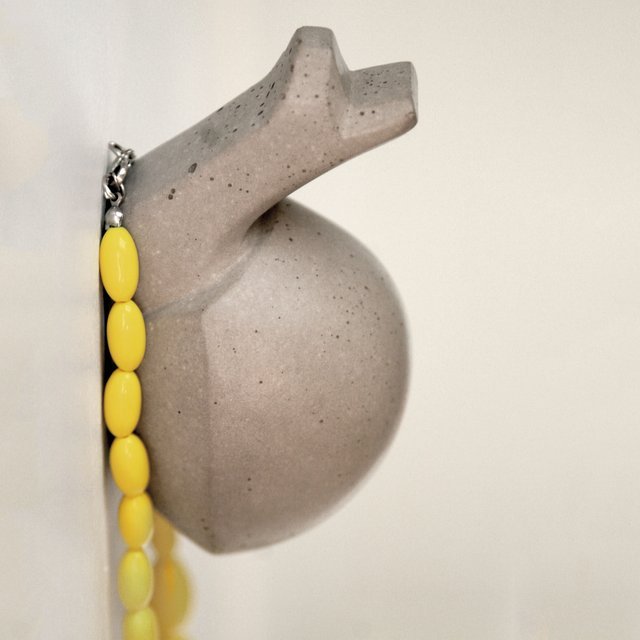 Concrete Snail Wall Hook