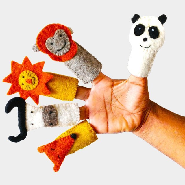 Finger Puppet Set by KHIDKI