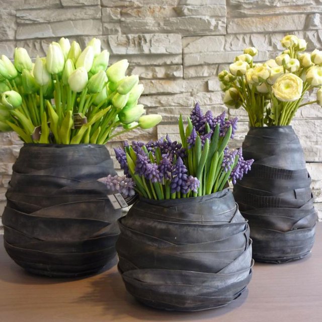 Rubber Ovale Vases by Serax