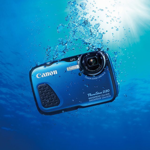 Canon Powershot D30 Underwater Digital Camera