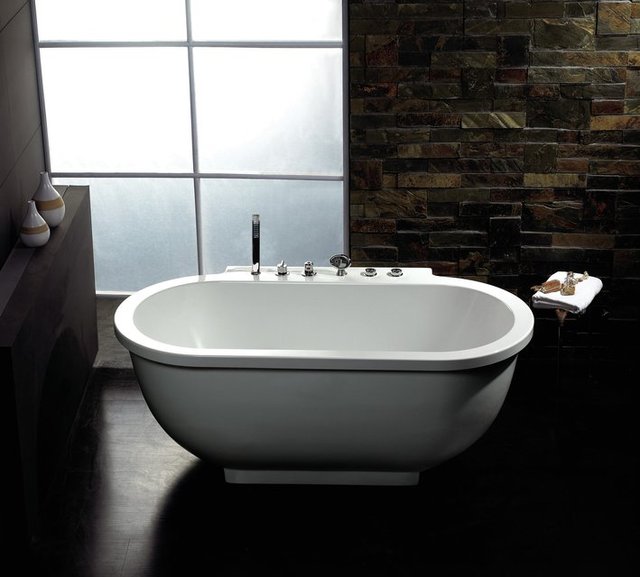 Free Standing Whirlpool Tub by Ariel Bath