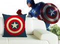 The Captain America Shield Throw Pillow