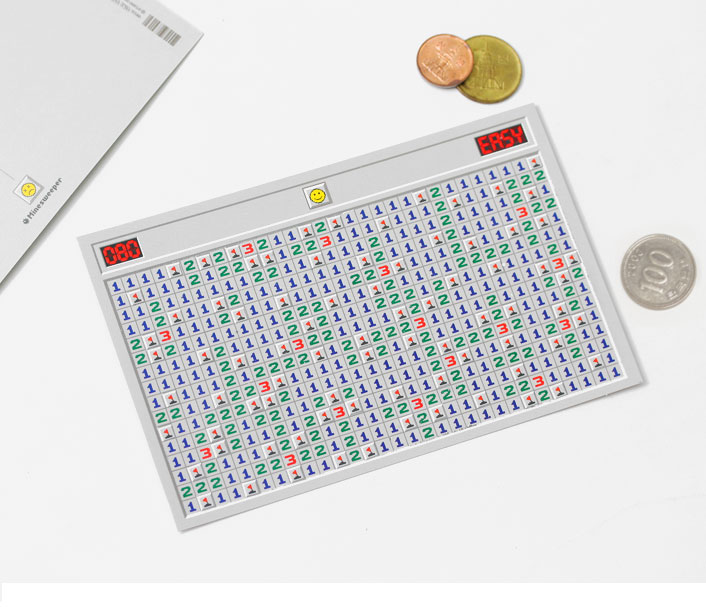 Minesweeper Scratch Card by Connect Design