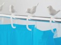 Peeking Birds Shower Curtain Hooks