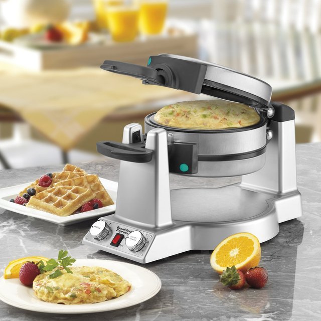 Breakfast Express Belgian Waffle & Omelet Maker