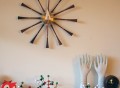 Spindle Clock by Vitra Nelson