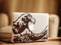 The Great Wave off Kanagawa – Apple MacBook
