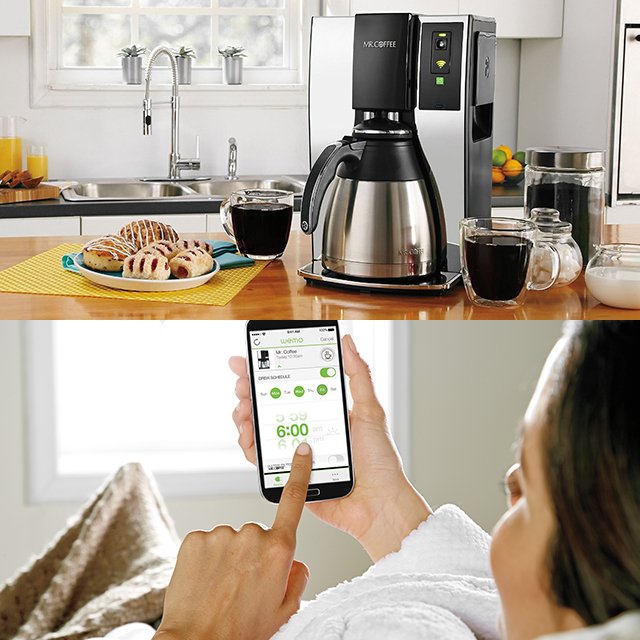 WeMo Smart Brew Mr. Coffee Coffeemaker