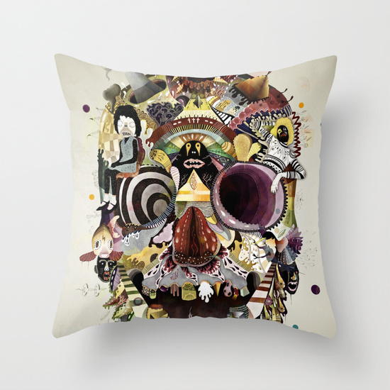 Pick Me Up Throw Pillow by Mathis Rekowski