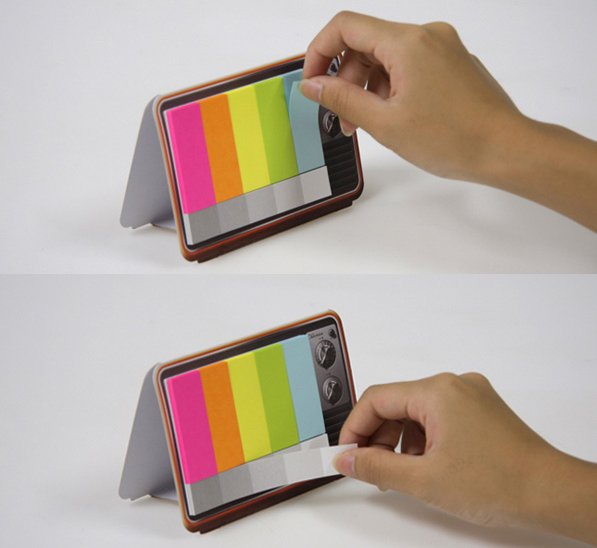 Mini It Color TV Memo Pad