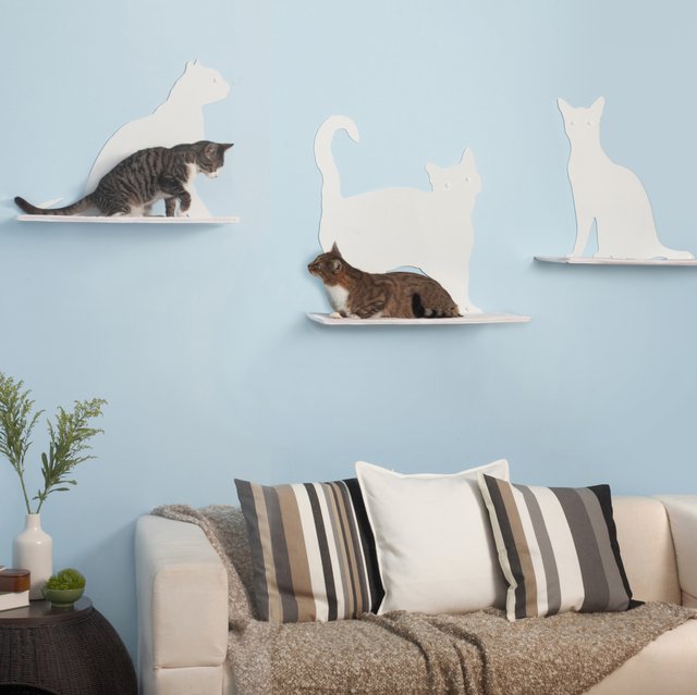 Cat Silhouette Shelves