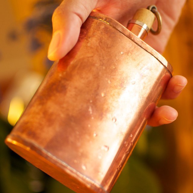 Handmade Copper Flask