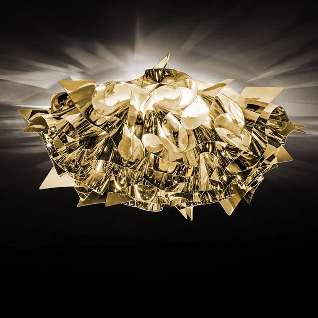 Veli Metallic Ceiling/Wall Light