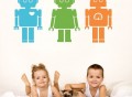 Robot Wall Stickers by CoolWallArt