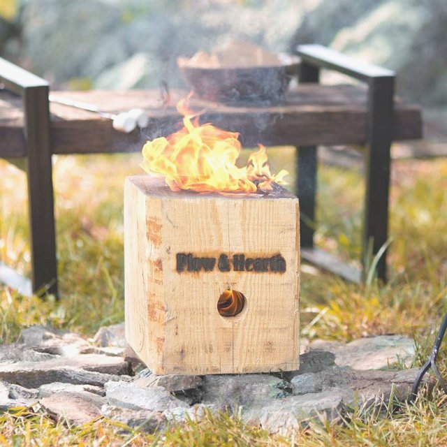 BlazingBlock Portable Outdoor Wood Bonfire