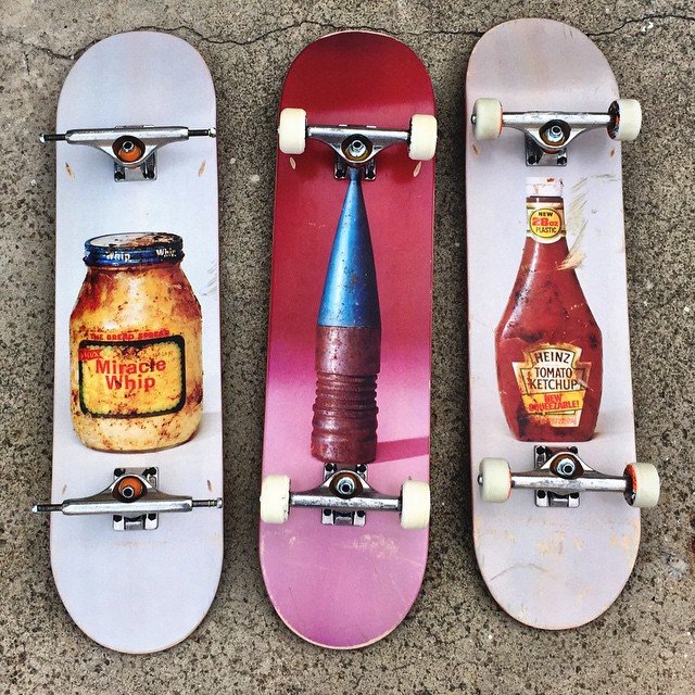 Skateboard Decks by Paul McCarthy