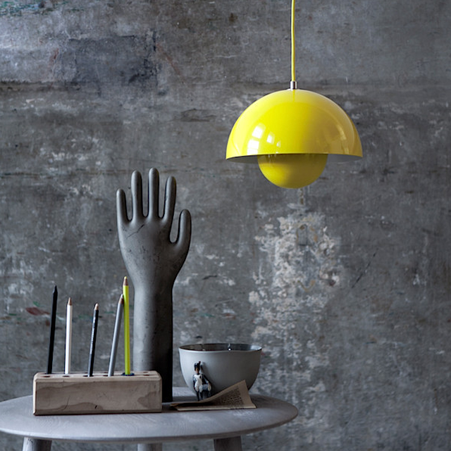 Flowerpot Pendant Lamp by Verner Panton