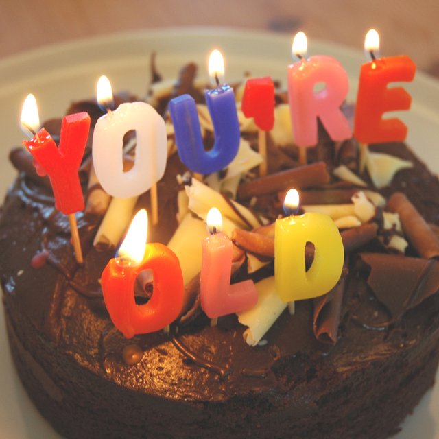 You’re Old Candles