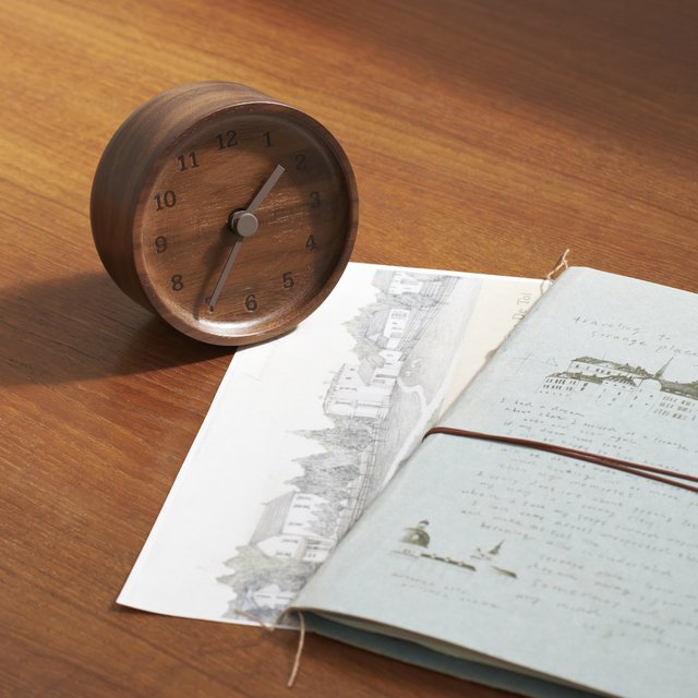 Lemnos Muku Wooden Desktop Clock