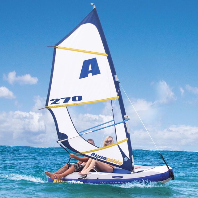 Inflatable Windsurfer & Sailboat