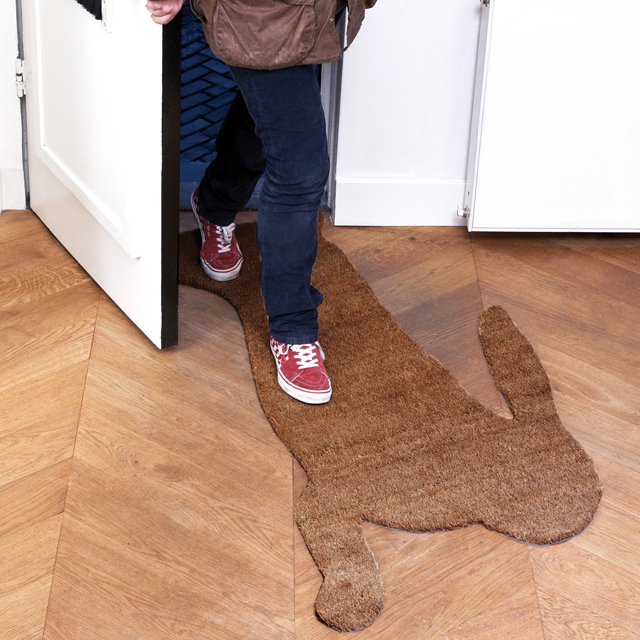 Hare Doormat by Droog