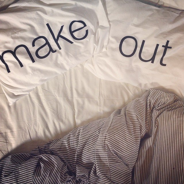 Get Up, Make Out Pillowcase Set