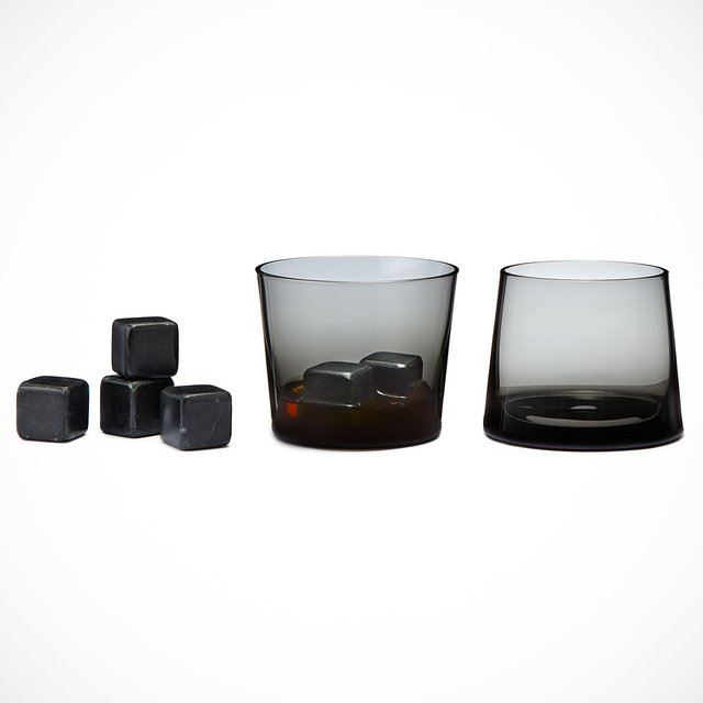 Whiskey Lover Black Whiskey Set