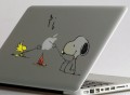 Snoopy BBQ Macbook Decal