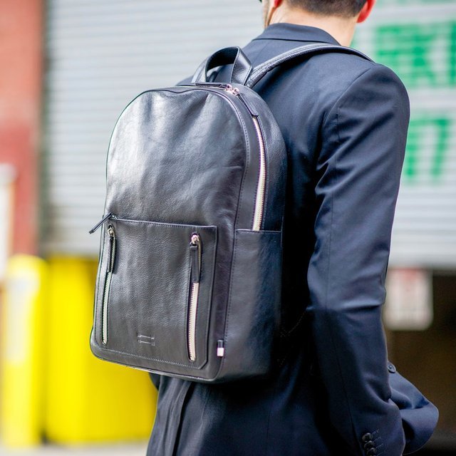 Bondi Leather Backpack by Ben Minkoff