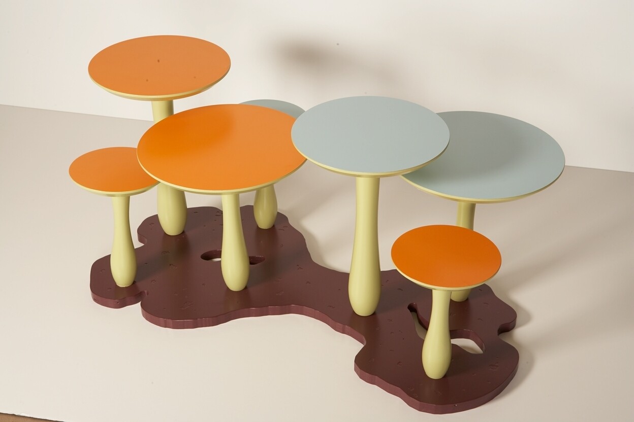 Mushroom Coffee Table by Thomas Wold