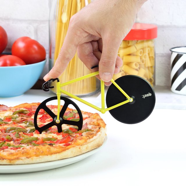 Fixie Pizza Cutter Bumblebee